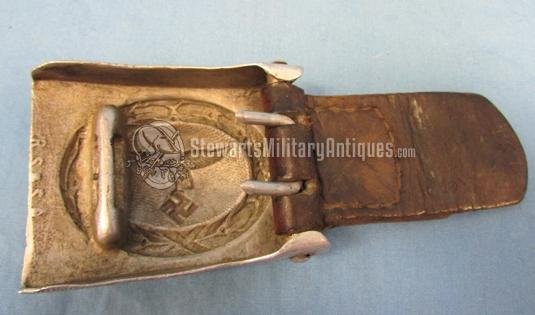  German WWII Luftwaffe Drooptail Buckle & Tab, R.S.&S 1936 — image 5