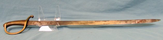  Spanish 19th Century Artillery Sword  Toledo, 1869 — image 2