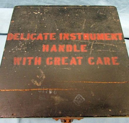  British WWII, RAAF, Spitfire Aircraft Type P8 Compass & Transport Box — image 6