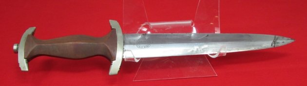  German WWII M1933 SA Enlisted Dagger & Hanger, Otto Simon — image 6