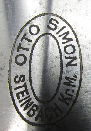  German WWII M1933 SA Enlisted Dagger & Hanger, Otto Simon — image 7