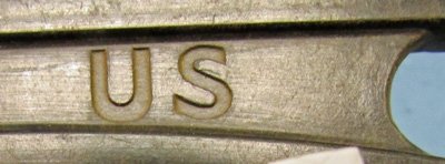  US WWII Early Plastic Handle Mess Knife, Australian Manufacture — image 3