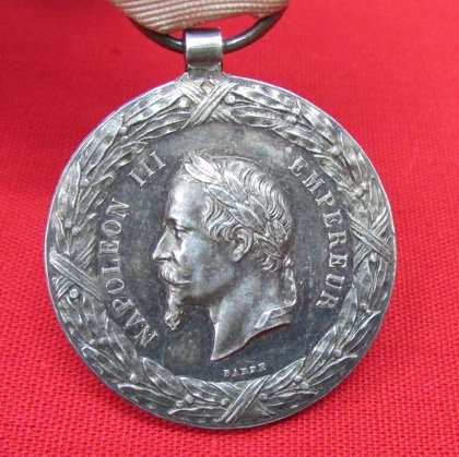  French 2nd Empire, Mexican Intervention Campaign Medal 1862/1863 — image 3