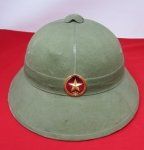 Vietnamese Army Pith Helmet, NVA