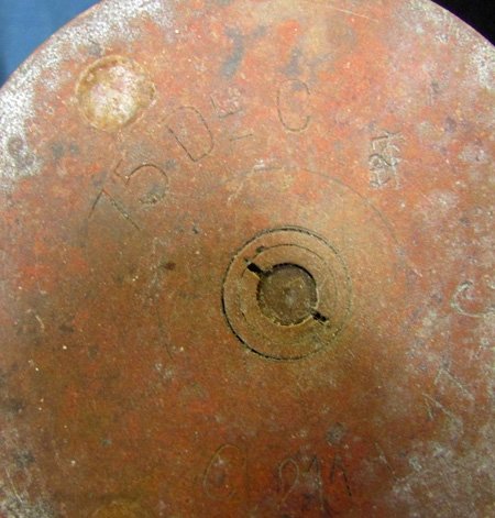  French WWI 75mm Shell Vase, US 141st Aero Squadron, France 1918 — image 11