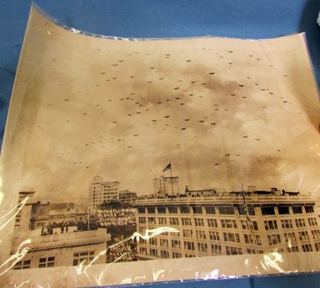  French WWI 75mm Shell Vase, US 141st Aero Squadron, France 1918 — image 9