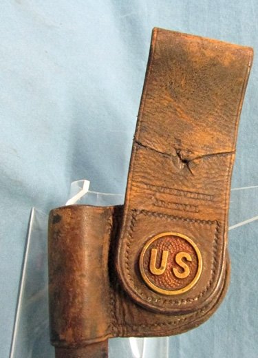  US Indian Wars 45-70 Scabbard, Extended Leather Belt Loop — image 3