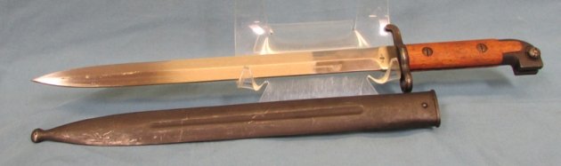  Swedish M1894/14 Mauser Bayonet, EJ AB Anchor Proof — image 2