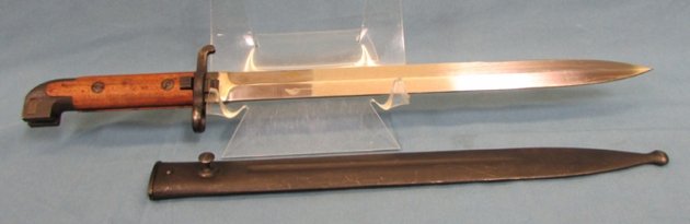  Swedish M1894/14 Mauser Bayonet, EJ AB Anchor Proof — image 4