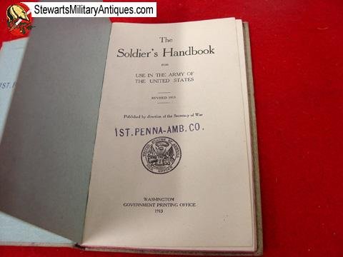  US Pre WWI 1913 Soldiers Handbook — image 2