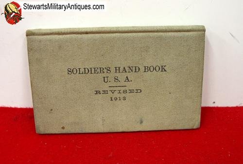  US Pre WWI 1913 Soldiers Handbook — image 3