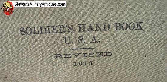  US Pre WWI 1913 Soldiers Handbook — image 4