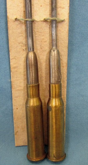  Japanese Meiji Era, Russo-Japanese War, Russian Bullet Chopsticks — image 4