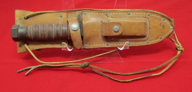  US Cold War, USAF Pilots Survival Knife, Camillus Mfg, Six Inch Blade — image 2