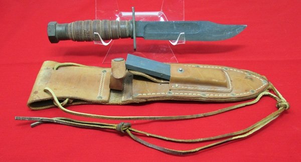  US Cold War, USAF Pilots Survival Knife, Camillus Mfg, Six Inch Blade — image 3