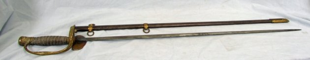  US Indian Wars, M1860 Staff Officers Presentation Sword, NGP 1882 — image 4