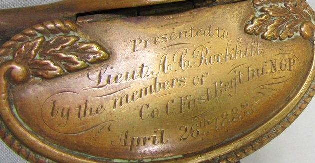  US Indian Wars, M1860 Staff Officers Presentation Sword, NGP 1882 — image 8