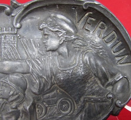  French WWI Verdun Metal Tray — image 3