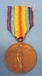 Belgian WWI Victory Medal & Ribbon, Type 1