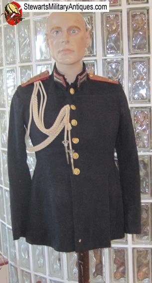  Bulgarian WWII Army Officers Dress Blue Tunic & Aiguillette — image 6