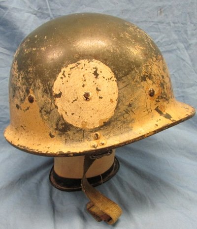  Iraqi, Desert Storm Era, Fiberglass Helmet — image 5