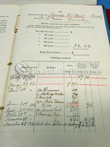  US Indian Wars, 6th Cavalry Soldier's Hand-Book, 1884-1893 Enlistment — image 3