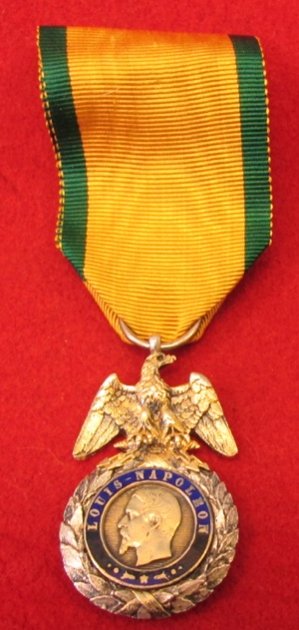  French Second Empire, Medaille Militaire, Napoleon III Profile — image 2