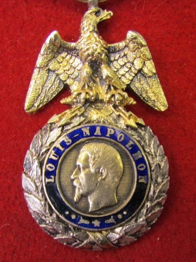  French Second Empire, Medaille Militaire, Napoleon III Profile — image 3