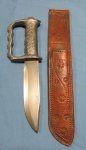 US WWII, Australian Made Fighting Knife, Aluminum Grip, TUI REGD