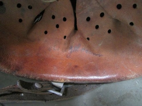  German WWII Army M1935 Double Decal Helmet, Complete, ET62 — image 6