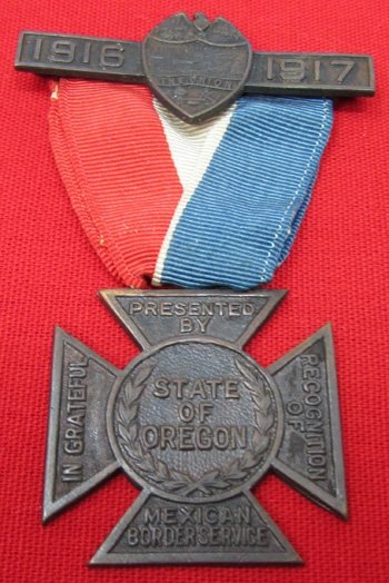  US Mexican Border Service, Oregon Medal — image 2