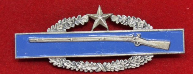  US Vietnam War Era, Combat Infantry Badge, 2nd Award, Sterling, E&H Simon — image 2
