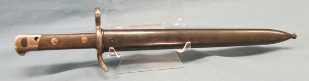  Finnish WWII M1927  Bayonet and Scabbard, Fiskars Mfg — image 2