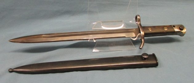  Finnish WWII M1927  Bayonet and Scabbard, Fiskars Mfg — image 4