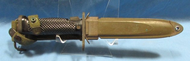  US Cold War Era M14 Rifle M6 Bayonet & Scabbard, MILPAR Mfg — image 2