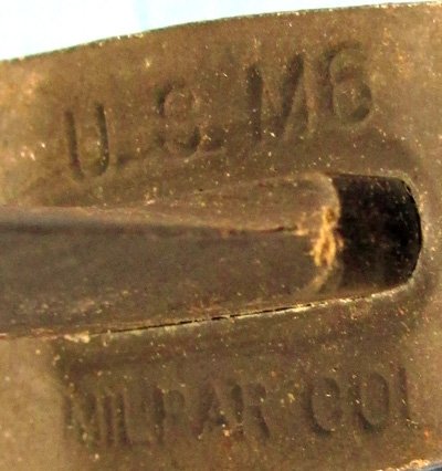  US Cold War Era M14 Rifle M6 Bayonet & Scabbard, MILPAR Mfg — image 7