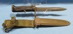 US Cold War Era M14 Rifle M6 Bayonet & Scabbard, …