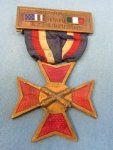 US Mexican Border Service Souvenir Medal, Artillery