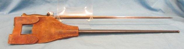  French WWI 1886/16 Lebel Bayonet & Frog. 282nd Combat Eng. Souvenir Lot — image 4