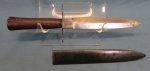 French WWI, M1916 Fighting Knife & Scabbard