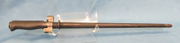  French WWI 1886 Lebel Bayonet 2nd Pattern, Steel Grip — image 2