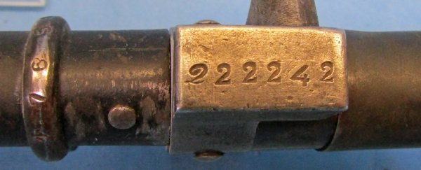  French WWI 1886 Lebel Bayonet 2nd Pattern, Steel Grip — image 4