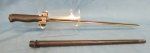 French WWI 1886 Lebel Bayonet 2nd Pattern, Steel Grip