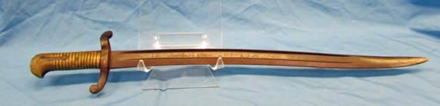  French, German Mfg (PDL) M1842 Sabre Bayonet — image 2