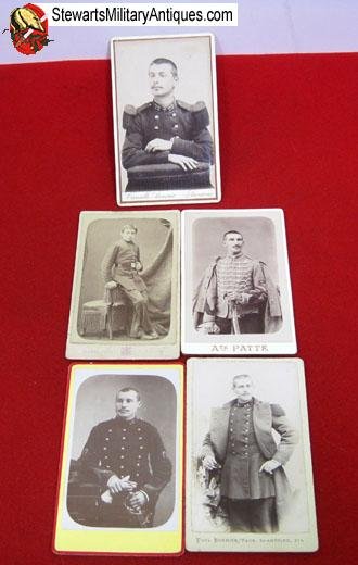  French Pre WWI Soldiers CDV Photo Lot — image 2