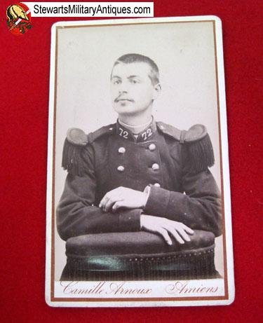  French Pre WWI Soldiers CDV Photo Lot — image 3