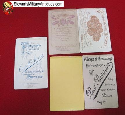  French Pre WWI Soldiers CDV Photo Lot — image 6