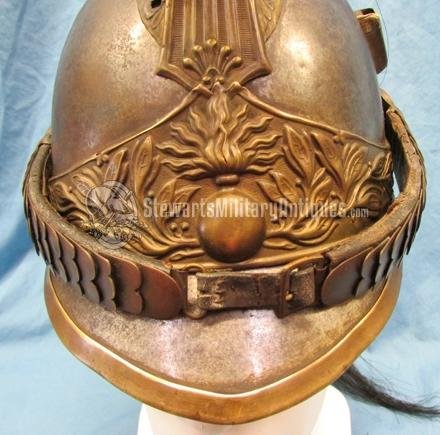  French Enlisted Dragoon Helmet, Pattern 1872/74 — image 3