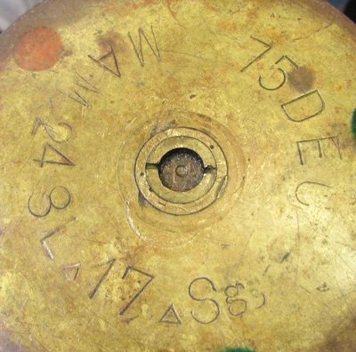  French WWI 75 mm Trench Art Vase, Verdun — image 5