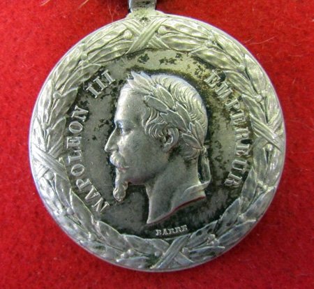  French 2nd Empire, Mexican Intervention Campaign Medal 1862/1863 — image 3